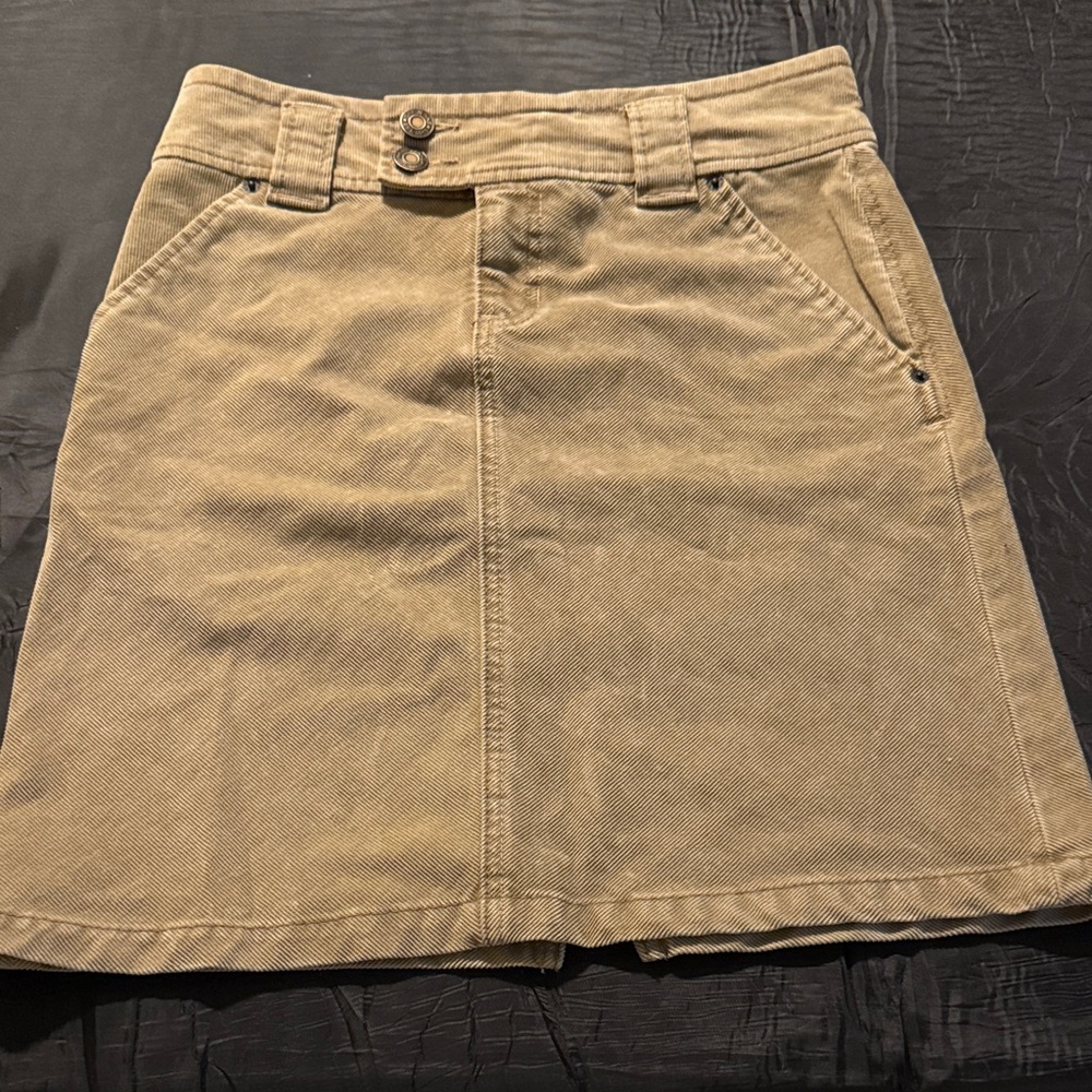GAP Tan Mini Skirt
